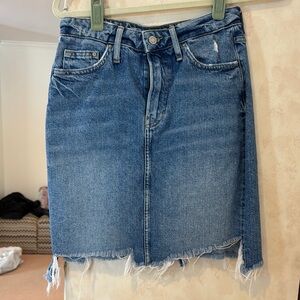 H&M DENIM SKIRT size 4